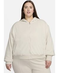 Nike - Sportswear Chill Terry Loose Full-zip French Terry Hoodie (plus Size) - Lyst