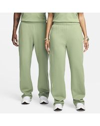 Nike - Nocta Open Hem Fleece Pants Oil Green - Lyst