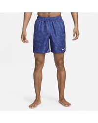 Nike - Swim Sneakers 7" Volley Shorts - Lyst