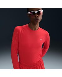 Nike - Swift Dri-Fit Uv Long-Sleeve Crew-Neck Running Top - Lyst