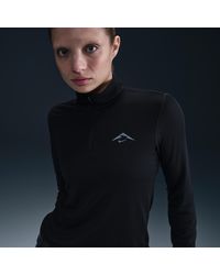 Nike - Trail Dri-Fit 1/4-Zip Running Mid-Layer Top - Lyst