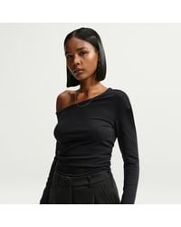 Nike - Sportswear Tight Off-Shoulder Long-Sleeve Top - Lyst