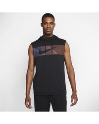dry training day sleeveless hoodie