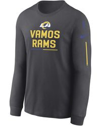 Los Angeles Rams Blitz Team Essential Men's Nike NFL T-Shirt.