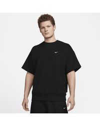 Nike - Solo Swoosh Short-sleeve French Terry Top - Lyst