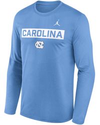 Nike - North Carolina Primetime Legend 2-Hit Brand Dri-Fit College Long-Sleeve T-Shirt - Lyst