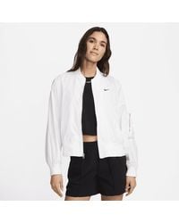 Nike - Sportswear Essential Oversized Bomber Jacket Polyester - Lyst