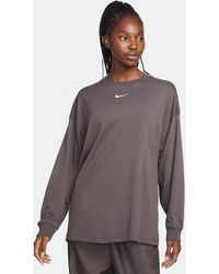 Nike - Sportswear Long-sleeve T-shirt Cotton - Lyst