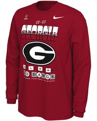 Nike - Georgia Bowl Bound Playoff College Football Long-sleeve T-shirt - Lyst