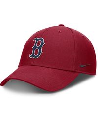 Nike - Boston Red Sox Evergreen Club Dri-fit Mlb Adjustable Hat - Lyst