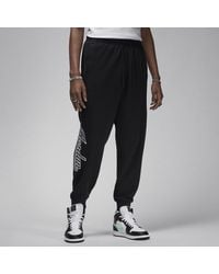 Nike - Pantaloni leggeri in fleece jordan flight mvp - Lyst