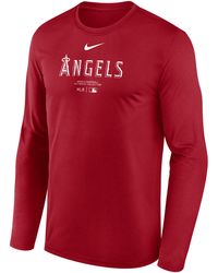 Nike - Philadelphia Phillies Authentic Collection Practice Dri-fit Mlb Long-sleeve T-shirt - Lyst