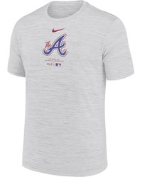 Nike - Atlanta Braves City Connect Practice Velocity Dri-fit Mlb T-shirt - Lyst