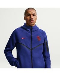 Nike - Usmnt Tech Fleece Windrunner Soccer Full-Zip Hoodie - Lyst