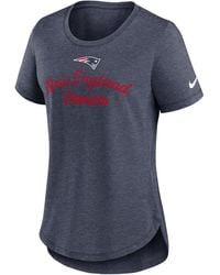 Nike - New England Patriots Script Nfl T-Shirt - Lyst