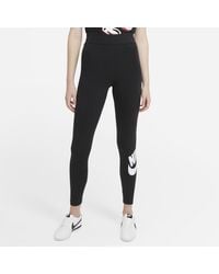 Nike Fleece Sportswear Shine Metallic Logo Sweatpants in Black/Gold (Black)  | Lyst