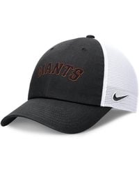 Nike - San Francisco Giants Evergreen Wordmark Club Mlb Adjustable Hat - Lyst