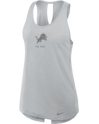 Nike - Detroit Lions Established Dri-Fit Nfl Tank Top - Lyst