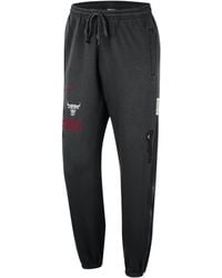 Nike - Chicago Bulls Standard Issue 2023/24 City Edition Nba Courtside Trousers Polyester - Lyst