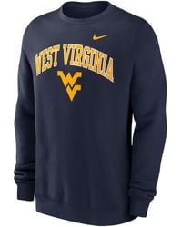 Nike - West Virginia Arch College Pullover Crew - Lyst