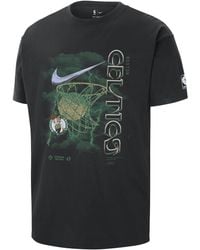 Nike - Boston Celtics Courtside Max90 Nba T-shirt Cotton - Lyst