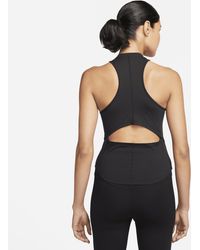 Nike - Dri-fit One Luxe Cropped Tank Top 50% Recycled Polyester - Lyst