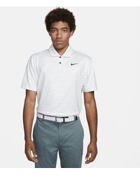 Nike - Tour Dri-fit Striped Golf Polo - Lyst