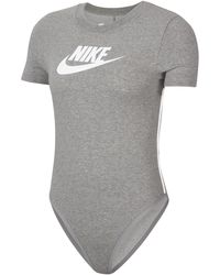 nike fluro green short sleeve bodysuit