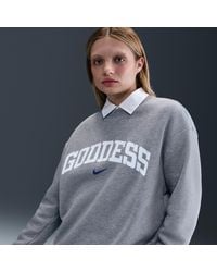 Nike - Sportswear Phoenix Fleece Oversized Crew-Neck Sweatshirt - Lyst