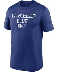 Nike - Los Angeles Dodgers Baseball Phrase Legend Dri-fit Mlb T-shirt - Lyst