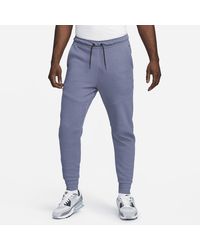 Nike Sportswear Tech Fleece Jogger Pants In Blue,