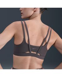 Nike - Zenvy Strappy Light-Support Padded Sports Bra - Lyst