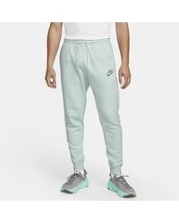 Nike Cotton Tribute Joggers In Green 884898-395 for Men - Lyst