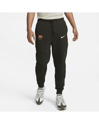 Nike - F.c. Barcelona Tech Fleece joggers Cotton - Lyst