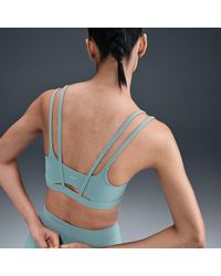 Nike - Zenvy Strappy Light-Support Padded Sports Bra - Lyst