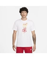 Nike - T-shirt da calcio liverpool fc - Lyst