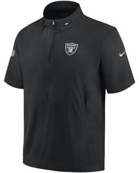 Nike Sideline Coach (NFL Detroit Lions) Men's Short-Sleeve Jacket