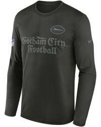 Nike - New York Jets Rivalries Collection Sideline Legend Logo Dri-Fit Nfl Long-Sleeve T-Shirt - Lyst