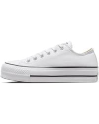 Converse - Nike Chuck Taylor All Star Lift Platform Canvas Shoes - Lyst