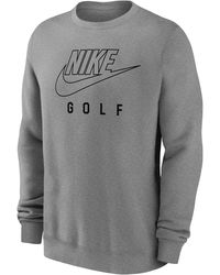 Nike Range Crew Men s Golf Sweater in Black for Men Lyst
