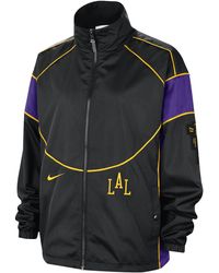 Nike - Giacca los angeles lakers swoosh fly 2023/24 city edition nba - Lyst