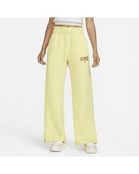 sportswear phoenix high waist wide leg sweatpants nike