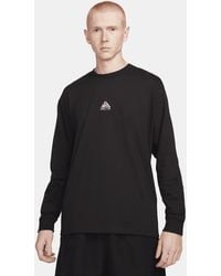 Nike - T-Shirt A Manica Lunga Acg "Lungs" – Uomo - Lyst