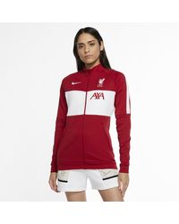 Nike Track jacket da calcio Liverpool FC - Rosso