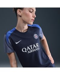 Nike - Paris Saint-Germain Strike Dri-Fit Football Short-Sleeve Top - Lyst