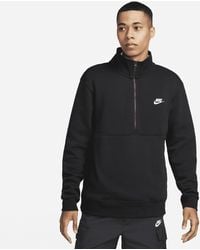 Nike - Sportswear Club Brushed-back 1/2-zip Pullover - Lyst