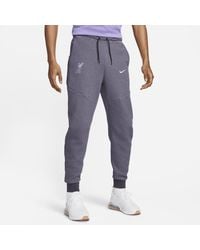 Nike - Liverpool F.c. Tech Fleece Third Football joggers 50% Sustainable Blends - Lyst
