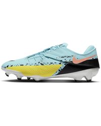 Nike Unisex Phantom Gt2 Academy Flyease Mg Easy On/off Multi-ground Soccer Cleats In Blue,