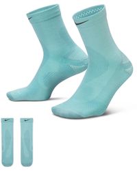 Nike - Run Wool Running Micro-Crew Socks (1 Pair) - Lyst