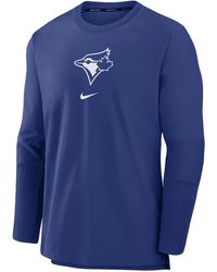 Nike - Toronto Blue Jays Authentic Collection Player Dri-fit Mlb Pullover Jacket - Lyst